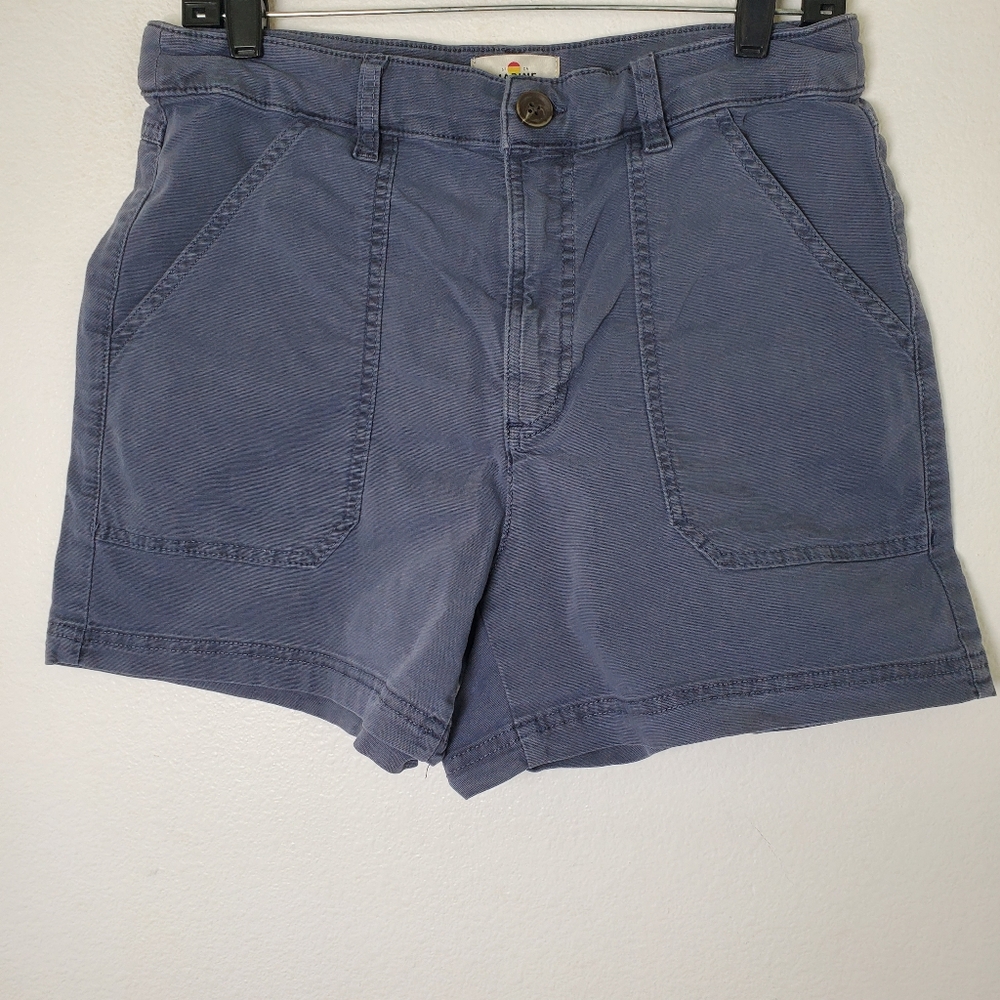 Marine Layer Charcoal Gray High-Rise Utility Shorts - Picture 13 of 13